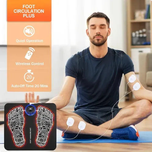 RelaxPies™ – Masajeador EMS para Circulación