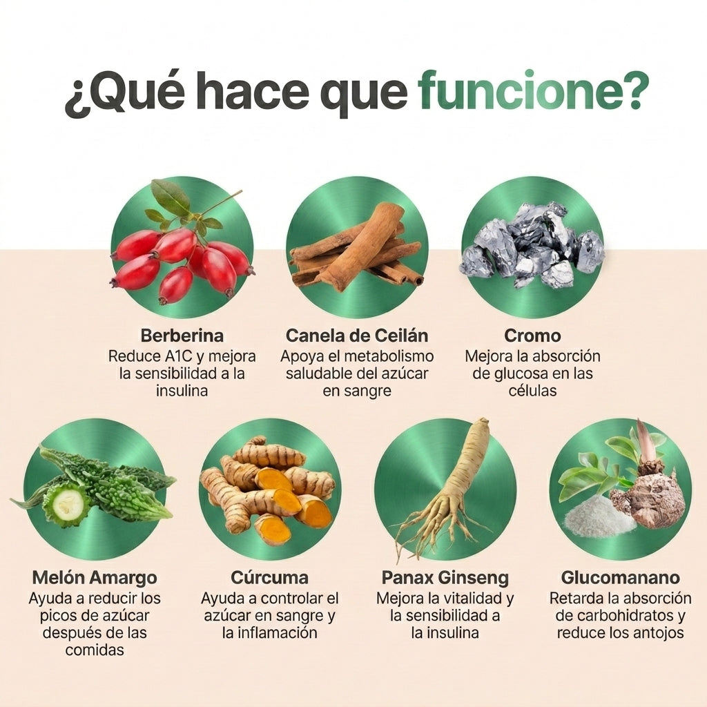 Glucoral® | Equilibrio de glucosa y bienestar total en una sola fórmula