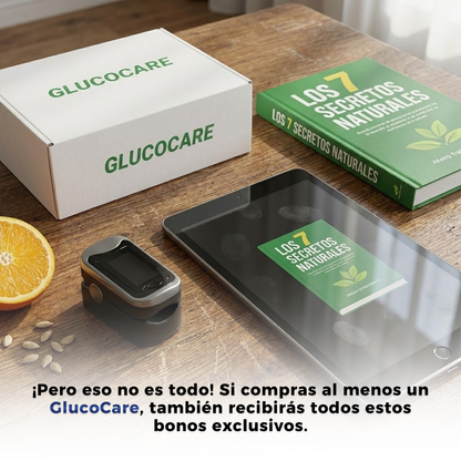 GlucoCare™ Monitor Vital Sin Dolor + Pulsera de Control Gratis — ¡Promoción de Hoy!